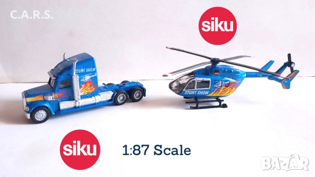 Meтални модели Siku Stunt Show - Мащаб 1:87