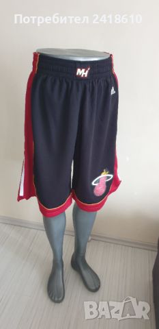 Adidas NBA Miami Heat Short Icon Edition Mens Size / M ОРИГИНАЛ! Мъжки Къси Панталони!, снимка 3 - Къси панталони - 46032015