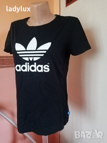 Adidas, Оригинална, 100% Памук, Размер М. Код 2250, снимка 3 - Тениски - 45768785