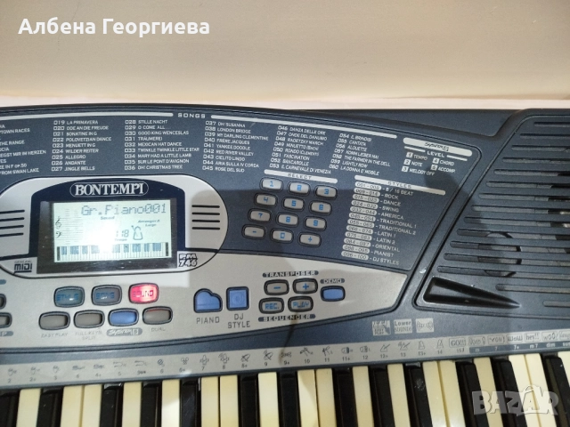 Синтезатор BONTEMPI PM 746, снимка 6 - Синтезатори - 51836242