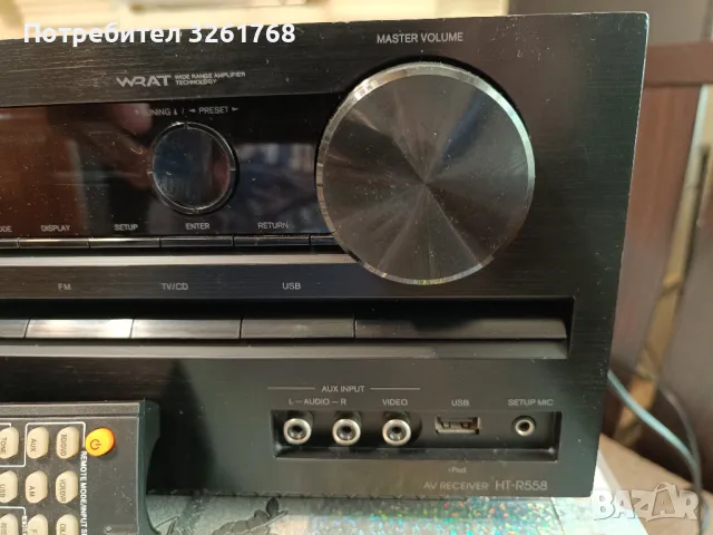 ONKYO HT-R558, снимка 11 - Ресийвъри, усилватели, смесителни пултове - 45592635