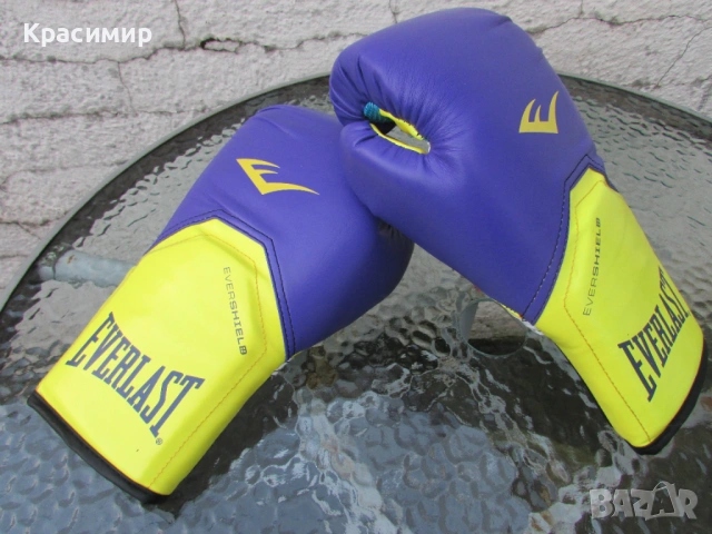 Боксови ръкавици Everlast Pro Style Elite, снимка 12 - Бокс - 53067738