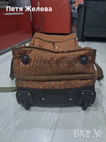 Куфар NEW YORK с телескопична дръжка и колела , снимка 11 - Куфари - 51300910