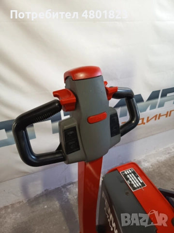 Електрическа палетна количка-стакер LINDE MM10i, снимка 6 - Подемници - 54245984
