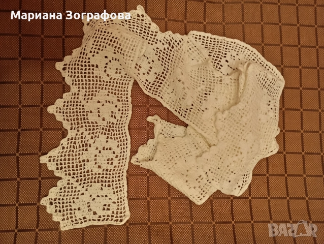 Възглавници "Българска бродерия" 5 модела, - Гоблен, модел от сп. "Burda", - Плетива на 1 кука 7 бр., снимка 13 - Антикварни и старинни предмети - 48893667