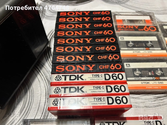 Чисто нови касети 13 броя и 6 употребявани, снимка 4 - Аудио касети - 53434015