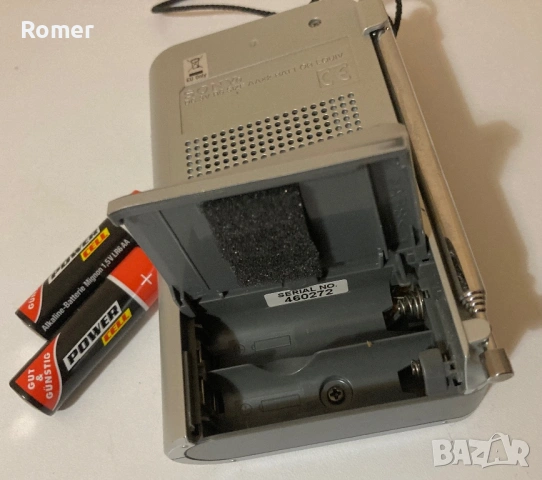Портативен радио приемник SONY ICF-S22, снимка 8 - Радиокасетофони, транзистори - 53179202