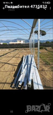 Поцинкована оранжерия 2 цола