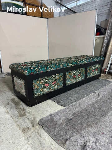 Ексклузивна дизайнерска пейка/ шкаф в перфектно състояние , снимка 2 - Шкафове - 53471297