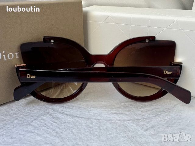 Dior дамски слънчеви очила котка, снимка 9 - Слънчеви и диоптрични очила - 45162681