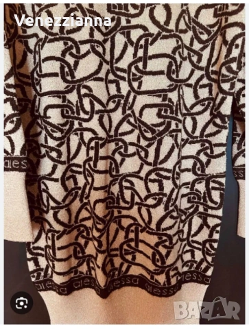 ALESSA Luxury Пуловер-Рокля плетиво - S, снимка 5 - Блузи с дълъг ръкав и пуловери - 53242512