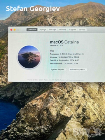 iMac A2115 (2020 година) 27 инча, снимка 3 - За дома - 52892700