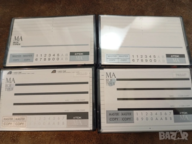 TDK MA 90 TDK MA 100 TDK MA 110 Метални аудио касети, снимка 2 - Аудио касети - 53850575