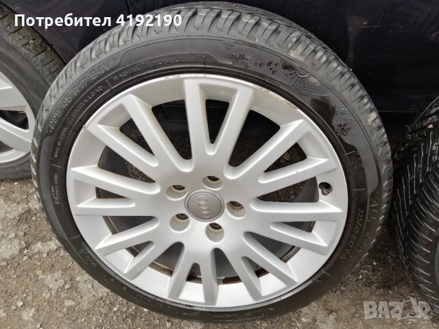 Здравейте! Предлагам за продажба лети джанти за Ауди 17", снимка 6 - Гуми и джанти - 53959911