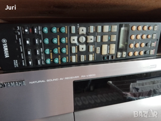 Yamaha rx v 1600 транзисторен ресивър, снимка 5 - Ресийвъри, усилватели, смесителни пултове - 52720496
