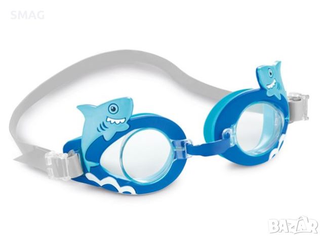 Детски забавни плажни очила за плуване с дизайн 3-8 години - Intex, снимка 3 - Водни спортове - 46287685