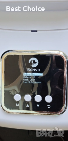 Автоматична хранилка за домашни любимци ISENVO Microchip RFID & IR , снимка 8 - За котки - 52810327