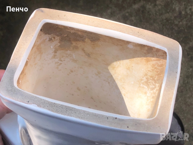 стар немски порцелан - голяма порцеланова фигура БУХАЛ, снимка 13 - Антикварни и старинни предмети - 51047983