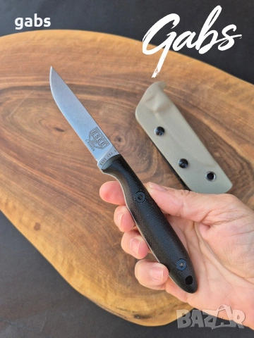 Фиксиран нож ESEE ROWEN,фултанг DC53 с тактическа кания Kydex,два модела, снимка 8 - Ножове - 53769281