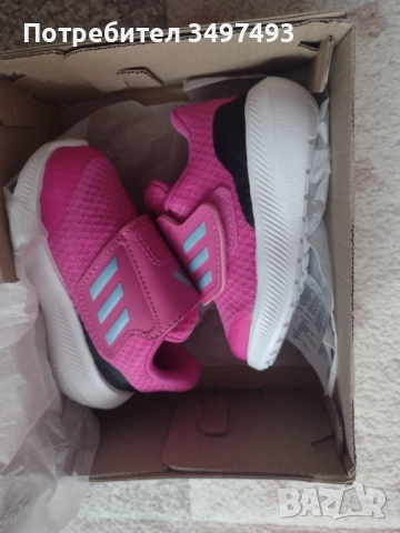 Чисто нови оригинални детски маратонки Adidas 19, снимка 3 - Бебешки обувки - 53885772
