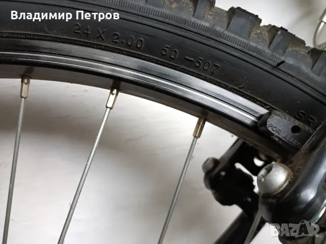 Велосипед планински BTWIN ROCKRIDER 500 ДЕТСКИ 24”, снимка 6 - Велосипеди - 46926107