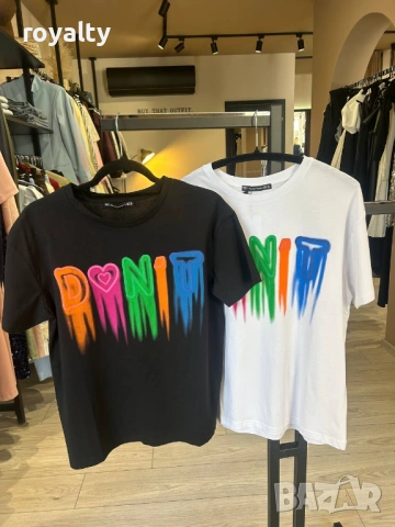 Нови Дамски Тениски Два Цвята 