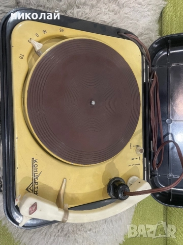 Стар грамофон, снимка 4 - Грамофони - 52005181