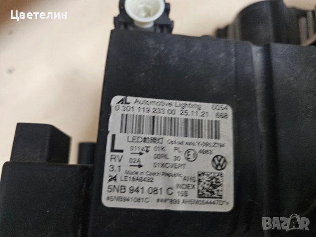 Ляв фар VW Tiguan lqv far тигуан, снимка 8 - Части - 51828163