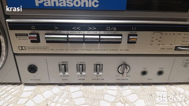 PANASONIK RX 45L, снимка 6 - Радиокасетофони, транзистори - 45417164