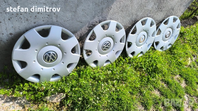 Volkswagen Тасове 16 цола оригинални , снимка 2 - Аксесоари и консумативи - 54177768