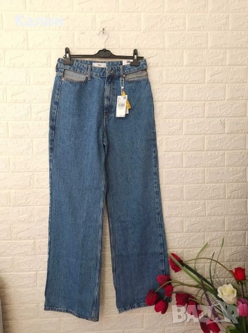 Дамски дънки Mango с висока талия - 39 лв. , снимка 7 - Дънки - 52791718