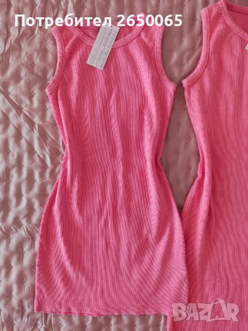 Комплект нови роклички за мама и дъщеря! 💯% памук!, снимка 2 - Рокли - 50736365