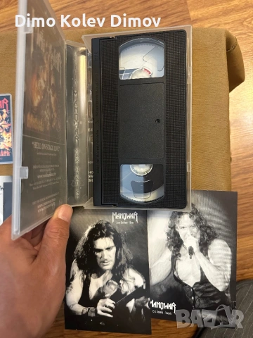 Manowar HiFi Stereo  Видео Касета Оригинал, снимка 3 - Други музикални жанрове - 53754559