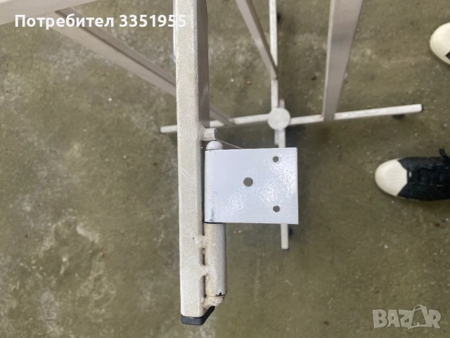 Сгъваема стойка за градинска маса, снимка 5 - Маси - 51187283