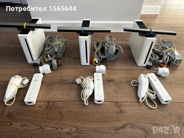 Wii Nintendo 3 бр, снимка 1 - Nintendo конзоли - 48793946