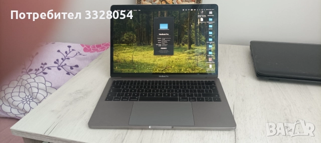 MacBook Pro (13-инчов, 2017 г., два Thunderbolt 3 порта), снимка 3 - Лаптопи за дома - 52579349