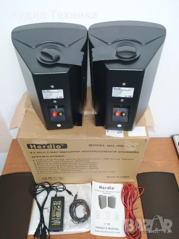 Активни BLUETOOTH колони Herdio. Чисто нови! Много добър звук и доста сила., снимка 11 - Тонколони - 49747940