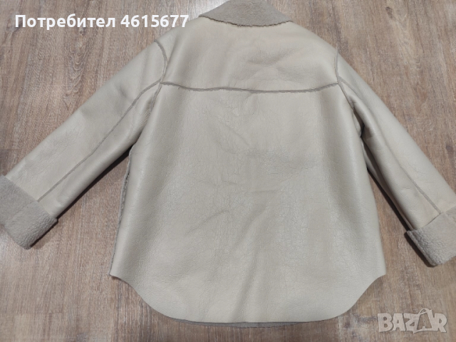 ново кожено яке на Asos, снимка 7 - Якета - 51966490