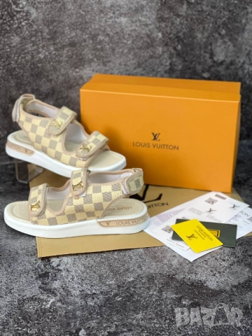 сандали christian dior louis vuitton gucci chanel, снимка 13 - Сандали - 51458111