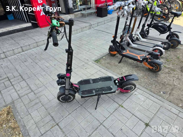 Електрическа тротинетка   SIKOME 2 MOTORS / GRIZZLY / - 2x1000W, 60V, 18A, снимка 6 - Други спортове - 50627453