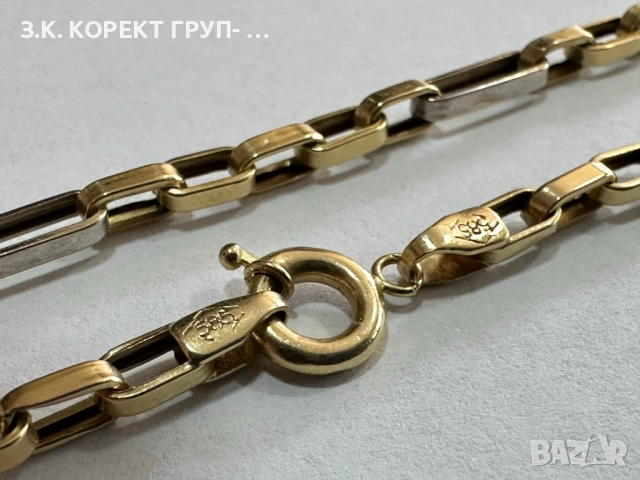 Златен синджир 14к, 5,94гр, снимка 6 - Колиета, медальони, синджири - 53719841