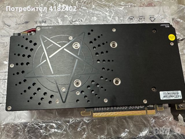 Продавам Втора употреба Видео Карта Без Гаранция Работи нормално за игри AMD RX 580 8ГБ RGB RedDevil, снимка 4 - Геймърски - 46749389