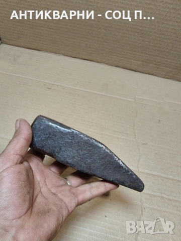 Соц Стар Ръчно Кован Каменоделски Чук 1.700кг. НОМЕР 808., снимка 8 - Антикварни и старинни предмети - 53939141