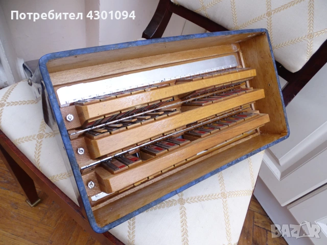 Корпус (клавиатура) с тарги за Акордеон Weltmeister Stella 40 баса, снимка 7 - Акордеони - 53777462