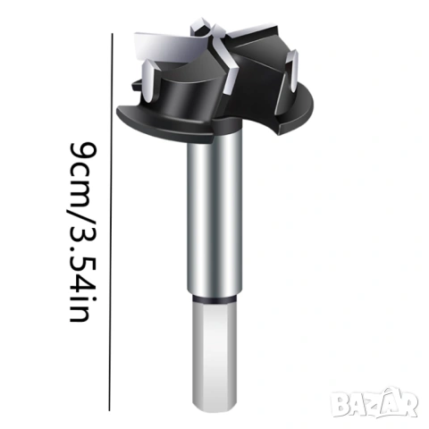 Фрезер за дърво с ограничител, отвори на панти Ф35, снимка 5 - Други инструменти - 53744919