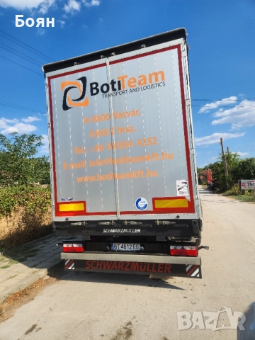 ПОЛУРЕМАРКЕ ШВАРМЮЛЕР 2019-МОЖЕ СОБСВЕН ЛИЗИНГ , снимка 9 - Ремаркета - 52297390