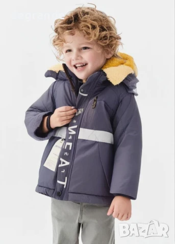 Детски якета с качулка.Силиконов пълнеж. Размери за 4 6 8 12г., снимка 2 - Детски якета и елеци - 51280611