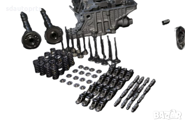 B47D20B 500км BMW Двигател к-т Цилиндрова глава Вал клапани 320d 520d, снимка 3 - Части - 51847995