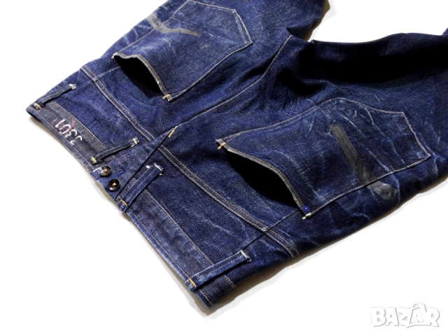 G-star Essentials Hank Soho Loose Мъжки Дънки W32 L32, снимка 16 - Дънки - 54149594