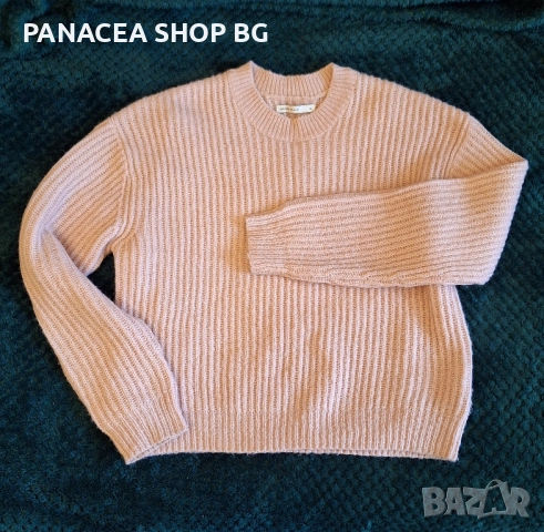 Пуловер дамски бебешко розов